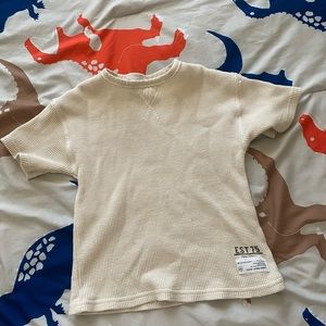 Zara Boys Short Sleeve Waffle T Shirt